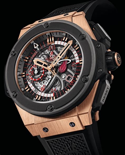 hublot king power miami heat replica|A Detailed Look At The Miami Heat x Hublot Watch Collaboration .